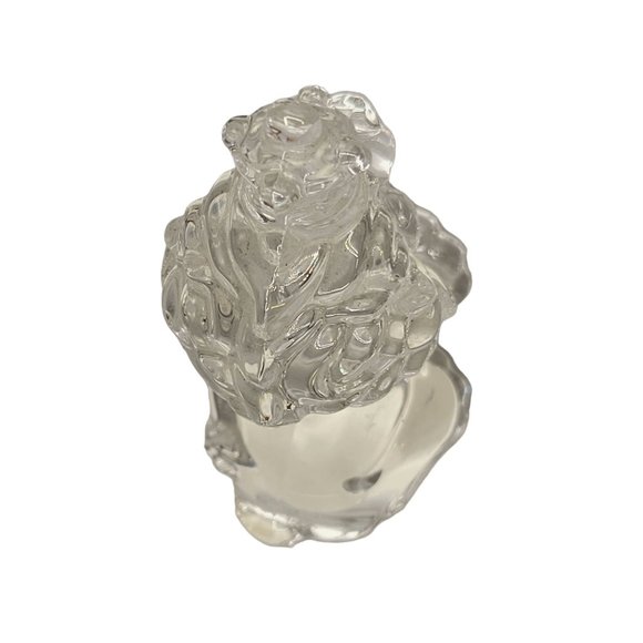 Princess House Crystal Treasures Lester Lion Figurine Rocking King of the Jungle - Picture 6 of 7